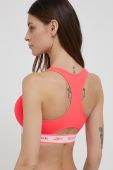 Спортивний бюстгальтер Reebok U4.F9647 колір червоний гладкий