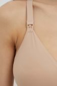 Бюстгальтер для годування Spanx колір бежевий однотонний