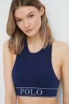 Бюстгальтер Polo Ralph Lauren колір синій однотонний (3216151)