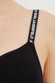 Бюстгальтер Karl Lagerfeld колір чорний однотонний (3353607)