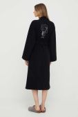 Халат Karl Lagerfeld колір чорний (3350912)
