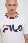 Піжама Fila чоловіча колір білий з принтом (2460054)