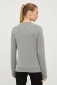 Кофта EA7 Emporio Armani жіноча колір сірий з аплікацією