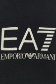 Кофта EA7 Emporio Armani жіноча колір чорний гладка