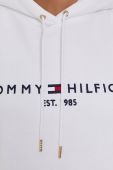 Кофта Tommy Hilfiger жіноча колір білий з аплікацією (1525954)