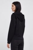 Кофта Armani Exchange жіноча колір чорний гладка