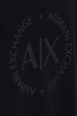 Кофта Armani Exchange жіноча колір чорний гладка