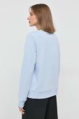 Кофта Karl Lagerfeld жіноча  з аплікацією колір блакитний (2854464)