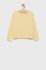 Дитяча кофта Name it колір жовтий гладка