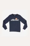 Дитяча кофта Ellesse Suprios колір синій з принтом