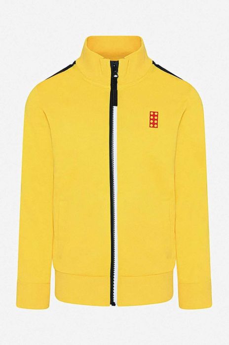 Дитяча кофта Lego колір жовтий з принтом