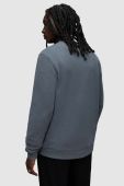Кофта AllSaints RAVEN CREW чоловіча  однотонна колір блакитний