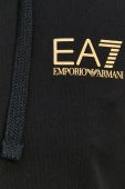 Кофта EA7 Emporio Armani чоловіча колір чорний з принтом (1520792)