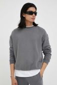 Кофта American Vintage чоловіча колір сірий однотонна (3321327)