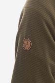 Кофта Fjallraven Lite Fleece Jacket чоловіча колір зелений однотонна F86971.620-620