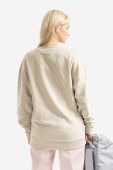 Бавовняна кофта PinqPonq колір бежевий однотонна