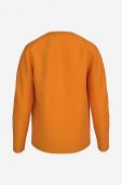 Дитячий бавовняний лонгслів Lego колір помаранчевий з принтом