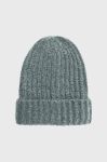 Шапка Pieces з товстого трикотажу колір блакитний (1874208)