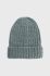 Шапка Pieces з товстого трикотажу колір блакитний (1874208)