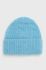 Шапка з домішкою вовни American Vintage колір блакитний