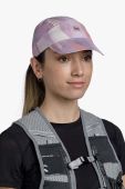 Кепка Buff колір фіолетовий з принтом