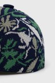 Кепка Kangol колір синій візерунок
