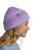 Шапка Buff Marin колір фіолетовий з товстого трикотажу