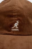 Кепка Kangol колір коричневий гладка K5206HT.WD207-WD207