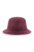 Капелюх 47brand колір фіолетовий з бавовни