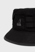 Бавовняний капелюх Kangol колір чорний з бавовни K5328.BK001-BK001