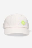 Бавовняна бейсболка Wood Wood Eli колір білий з аплікацією 10250800.7083-OFFWHITE