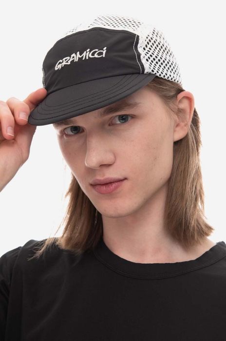 Кепка Gramicci Beach Cup колір чорний з аплікацією G3SA.040-black