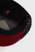 Кашкет з домішкою вовни Kangol колір чорний (1798786)