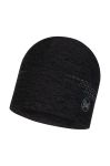 Шапка Buff Dryflex Solid колір чорний з тонкого трикотажу