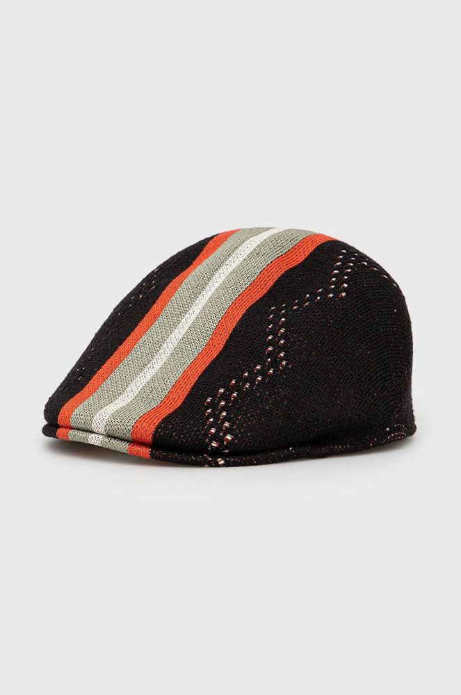 Кашкет з домішкою вовни Kangol колір чорний (2690547)