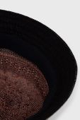 Капелюх з домішкою вовни Kangol колір чорний