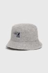 Двосторонній капелюх Kangol колір сірий