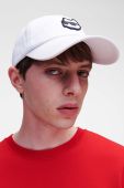 Кепка Karl Lagerfeld колір білий з аплікацією (3068142)