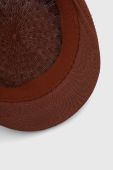 Кашкет Kangol колір коричневий (3080963)