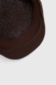 Кашкет Kangol колір коричневий (3080991)