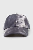 Бавовняна бейсболка Kangol колір сірий візерунок K4360.SM082-SM082