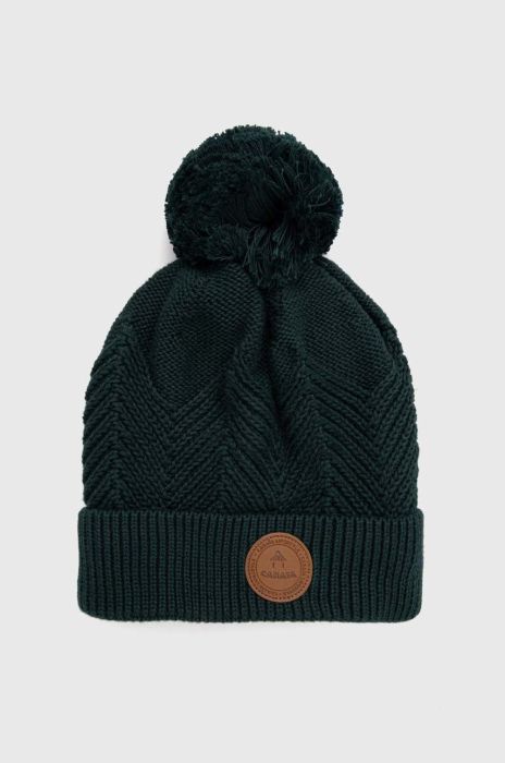 Шапка Cabaia колір зелений