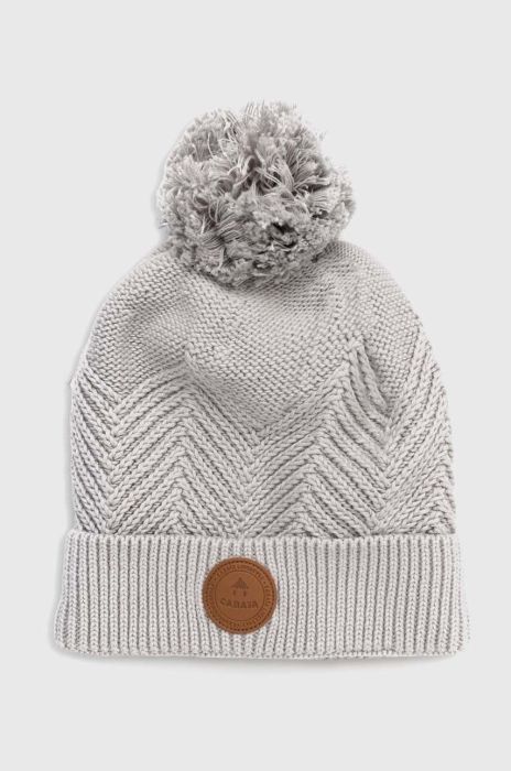 Шапка Cabaia колір сірий