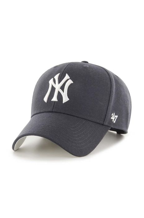 Кепка 47brand MLB New York Yankees колір синій з аплікацією (3599499)