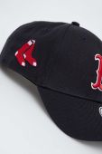 Кепка з домішкою вовни 47brand MLB Boston Red Sox колір синій з аплікацією
