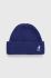Шапка Kangol з товстого трикотажу колір блакитний