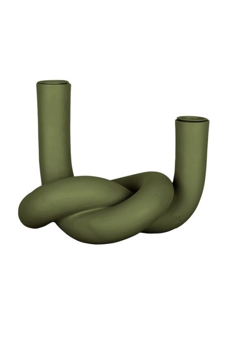 Present Time Декоративний свічник колір зелений (2128727)