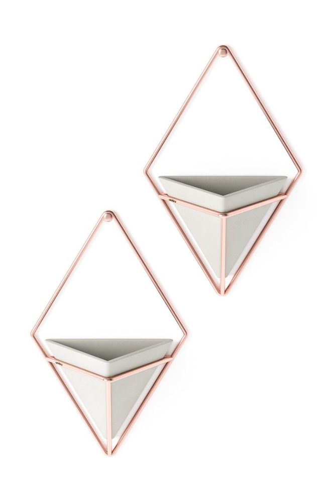 Umbra Набір настінних горщиків Trigg (2-pack) колір барвистий