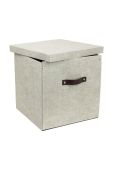 Bigso Box of Sweden коробка для зберігання Logan колір бежевий (2470013)