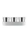 WMF Набір горщиків для трав з підставкою Gourmet (3-pack) колір сірий